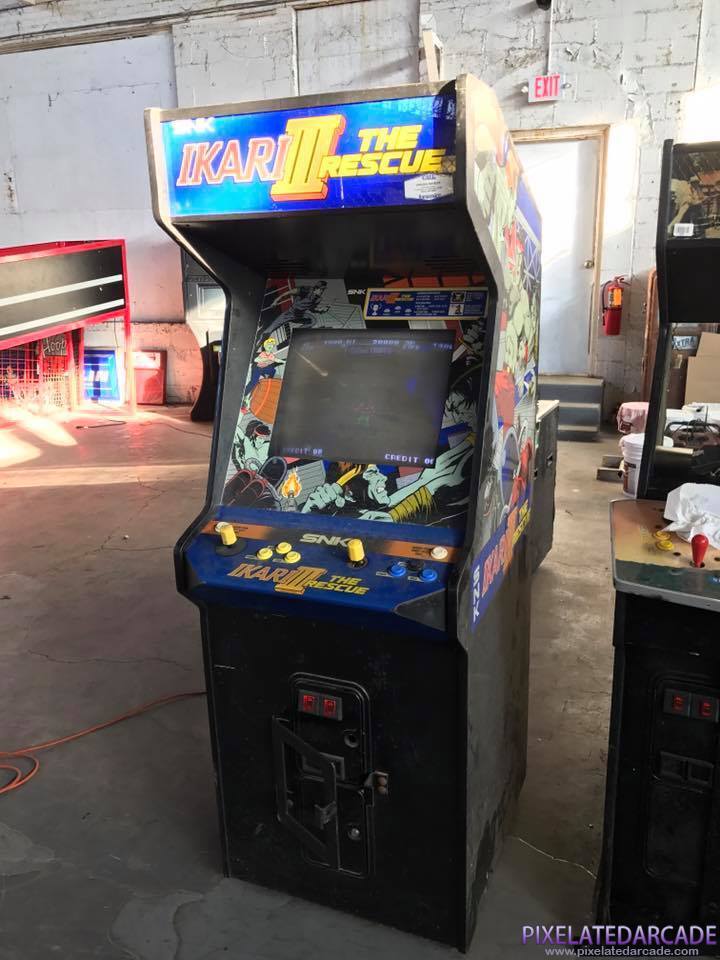 Ikari III: The Rescue Photo: Ikari III: The Rescue arcade cabinet