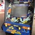 Ikari III: The Rescue arcade cabinet - controls and display