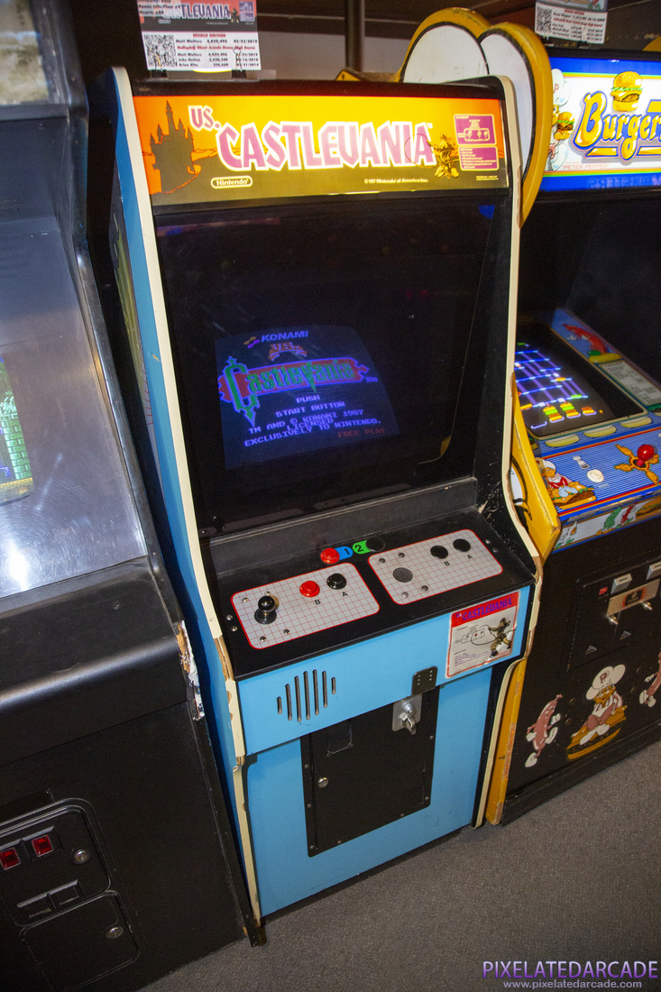Castlevania Photo: Vs. Castlevania arcade cabinet