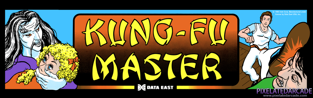 Kung-Fu Master Photo: Kung-Fu Master - marquee scan