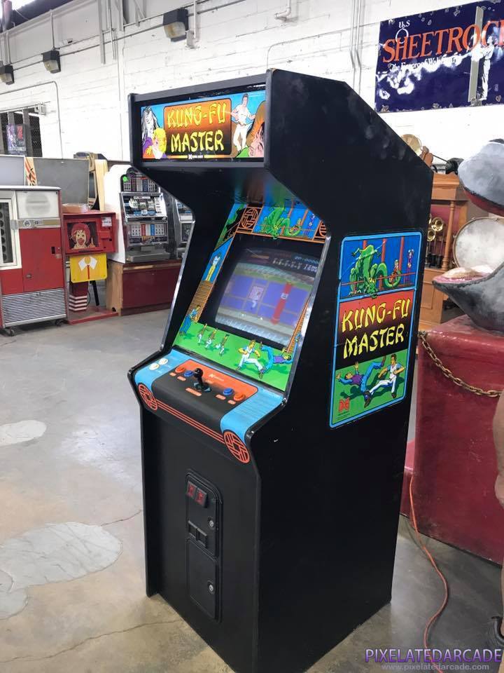 Kung-Fu Master Photo: Kung-Fu Master arcade cabinet