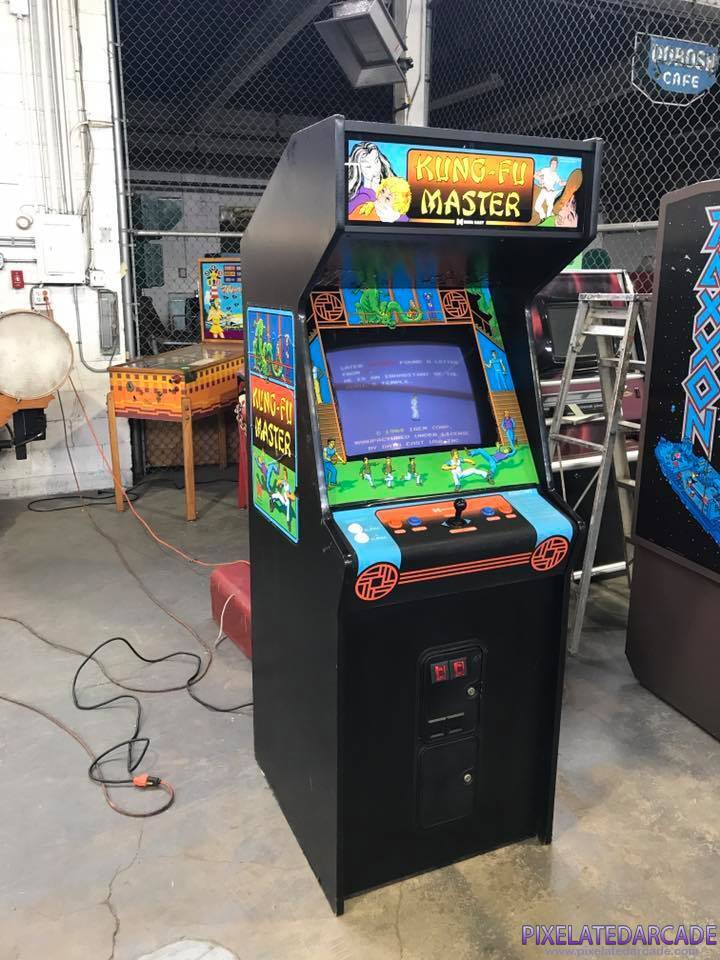 Kung-Fu Master Photo: Kung-Fu Master arcade cabinet