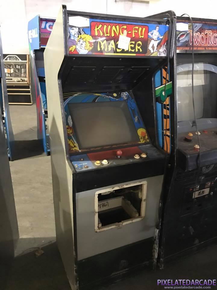 Kung-Fu Master Photo: Kung-Fu Master in Wizard of Wor cabinet