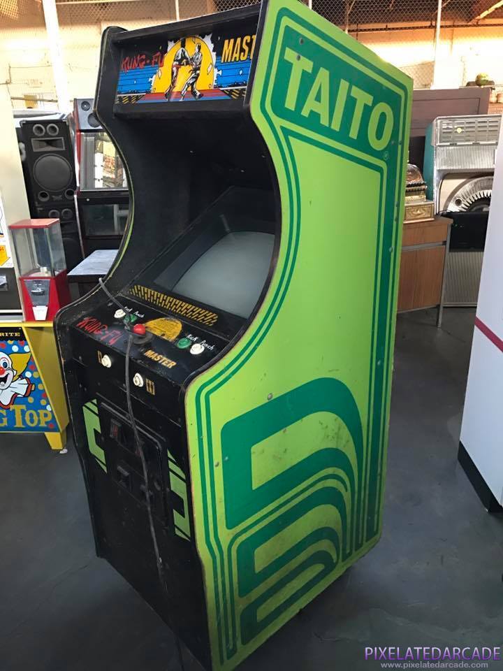 Kung-Fu Master Photo: Kung-Fu Master in Taito cabinet