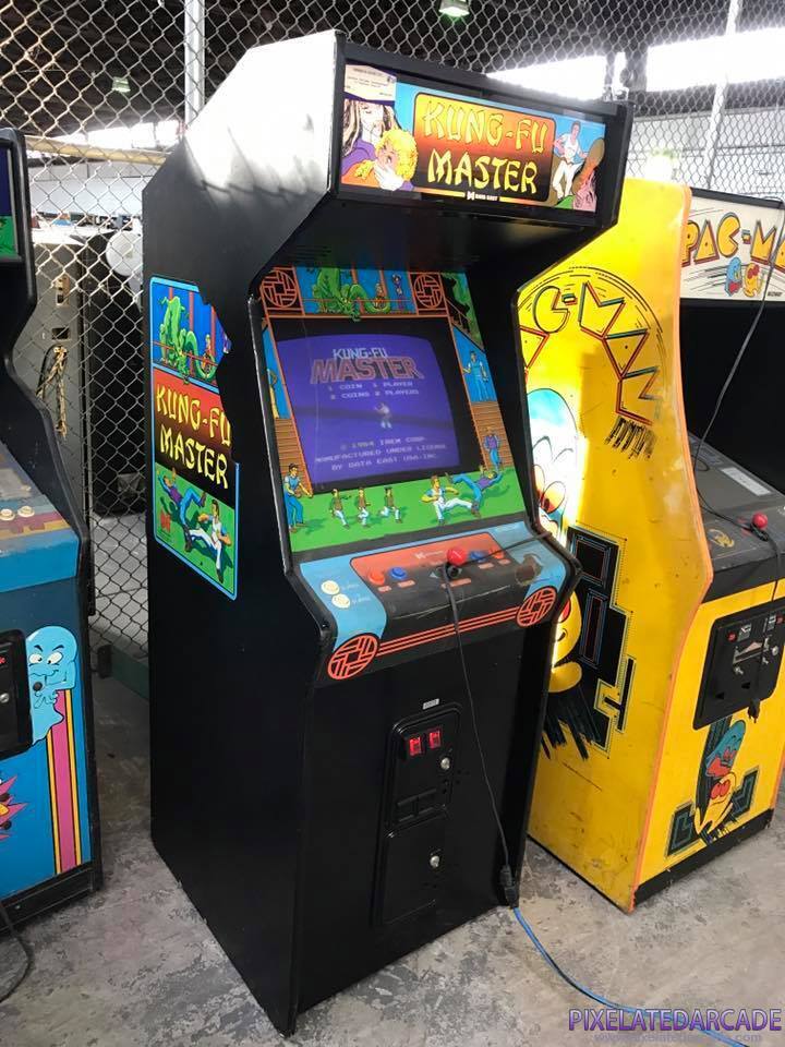 Kung-Fu Master Photo: Kung-Fu Master arcade cabinet