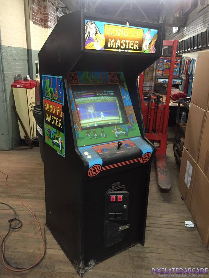 Kung-Fu Master Photo: Kung-Fu Master arcade cabinet