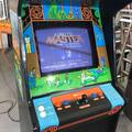 Kung-Fu Master arcade cabinet - controls and monitor