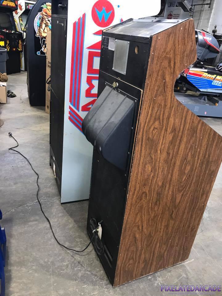 Pac-Man Photo: Pac-Man Mini arcade cabinet - side and back
