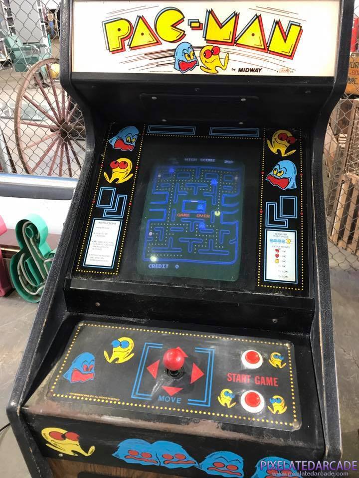 Pac-Man Photo: Pac-Man Mini arcade cabinet - controls and monitor