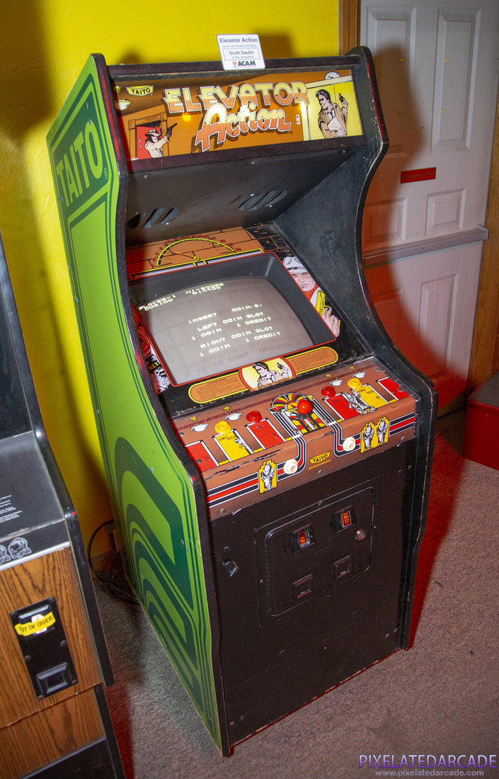Elevator Action Photo: Elevator Action arcade cabinet