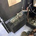 Elevator Action arcade cabinet - inside