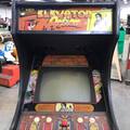 Elevator Action arcade cabinet - controls, monitor, and marquee