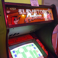 Elevator Action arcade cabinet - Marquee
