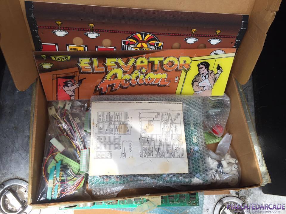 Elevator Action Photo: Elevator Action arcade conversion kit