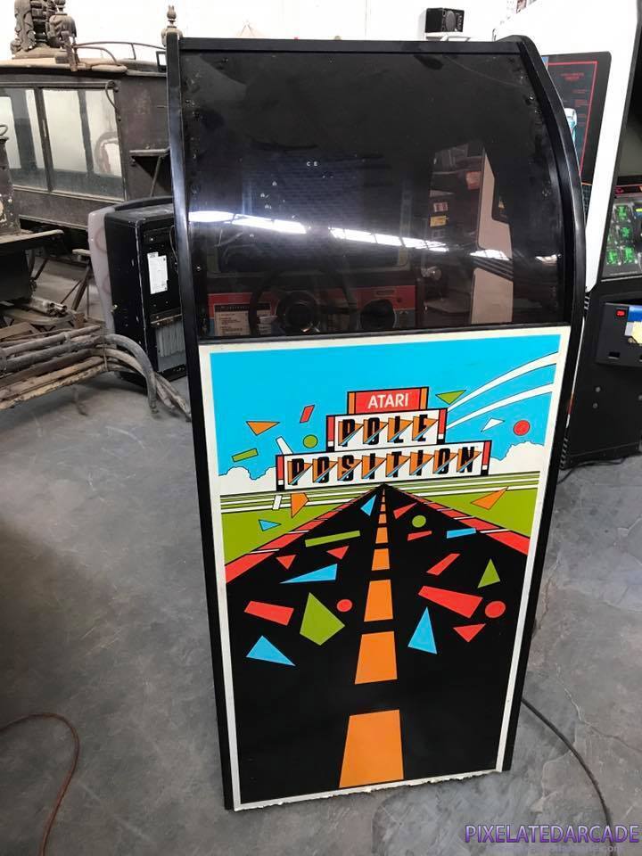 Pole Position Photo: Pole Position arcade cabinet - cockpit version