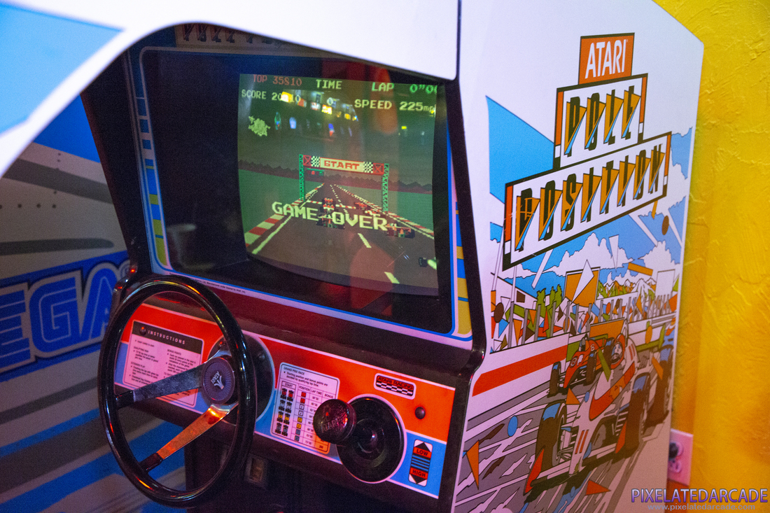 Pole Position Photo: Pole Position arcade cabinet - cockpit version