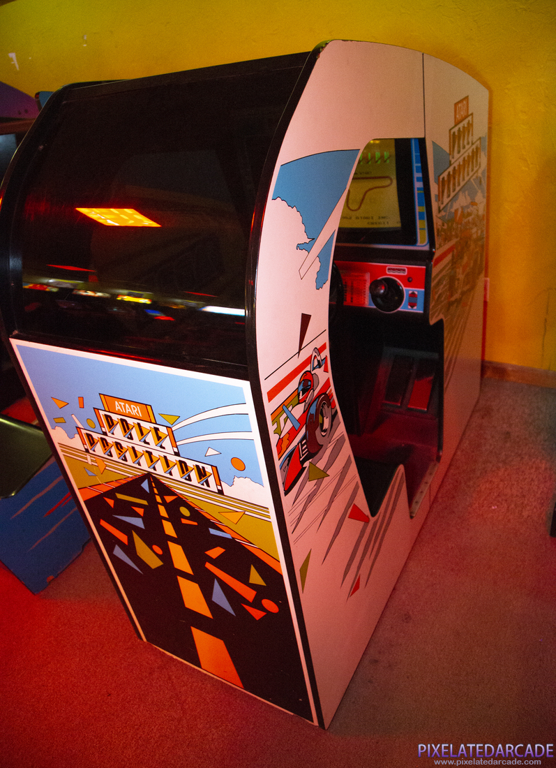 Pole Position Photo: Pole Position arcade cabinet - cockpit version