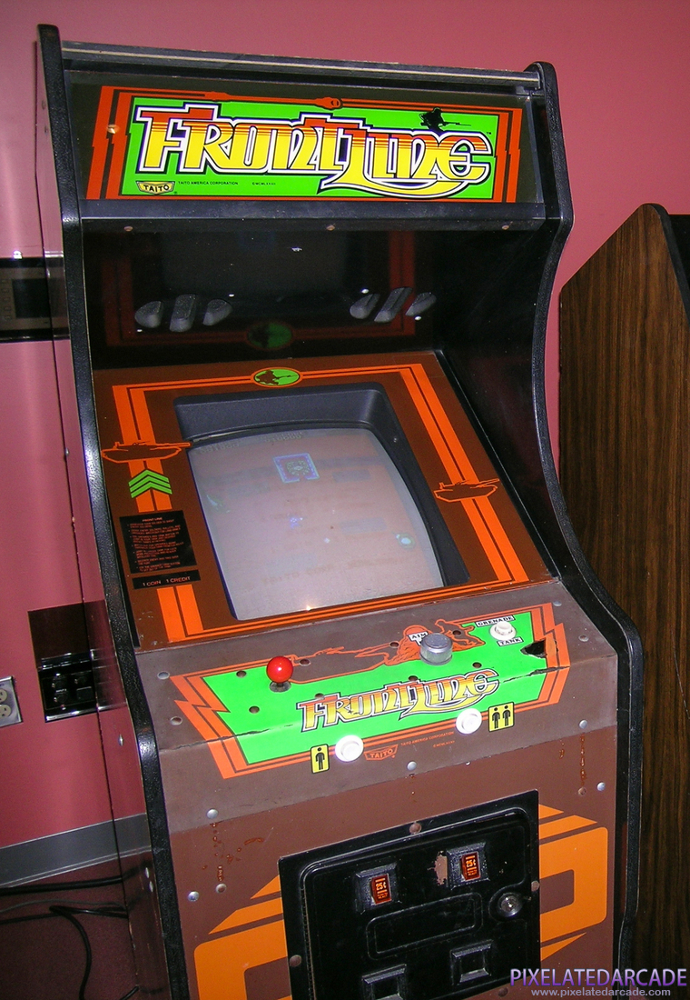 Front Line Photo: Front Line arcade cabinet at Classic Gaming Expo 2004