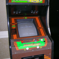 Front Line arcade cabinet at Classic Gaming Expo 2005