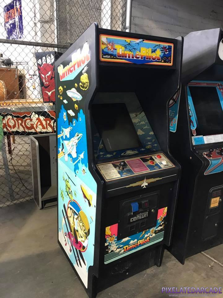 Time Pilot Photo: Time Pilot arcade cabinet