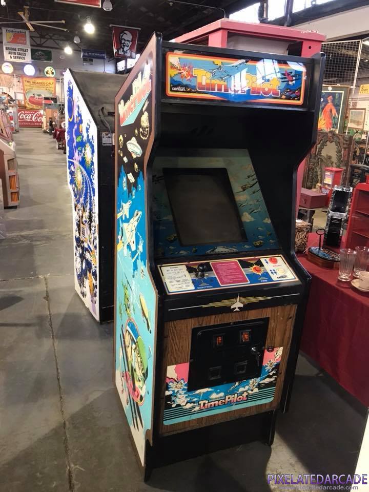 Time Pilot Photo: Time Pilot arcade cabinet