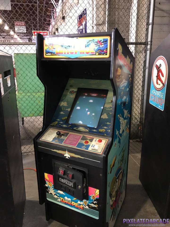 Time Pilot Photo: Time Pilot arcade cabinet