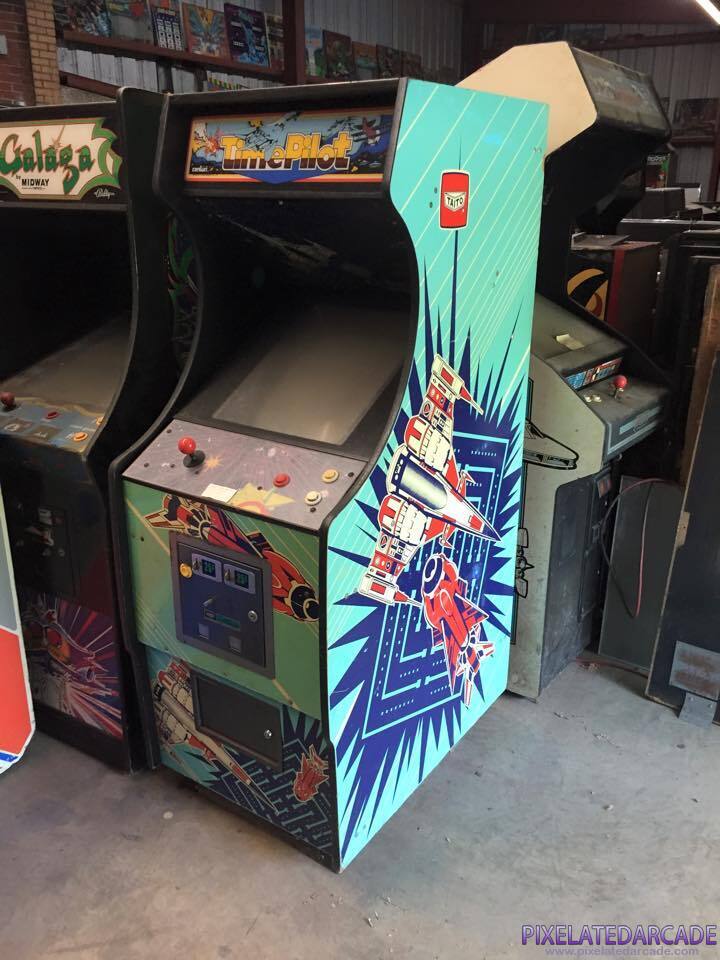 Time Pilot Photo: Time Pilot in Taito cabinet