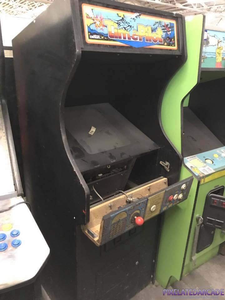 Time Pilot Photo: Time Pilot in Make Trax cabinet