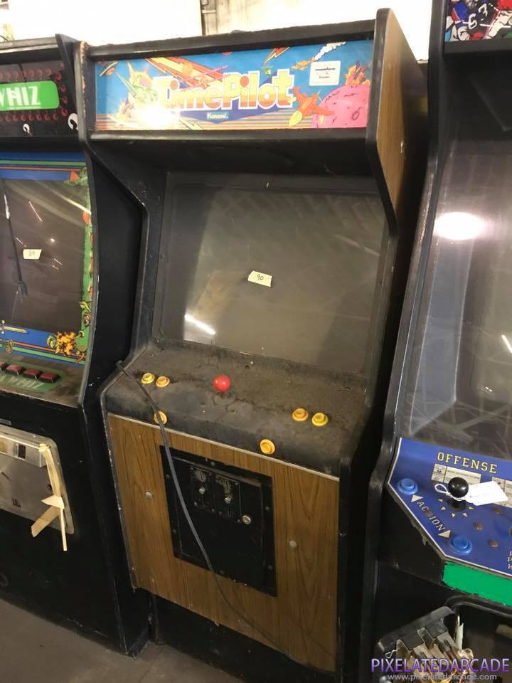 Time Pilot Photo: Time Pilot arcade cabinet