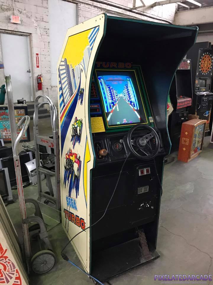 Turbo Photo: Turbo arcade cabinet