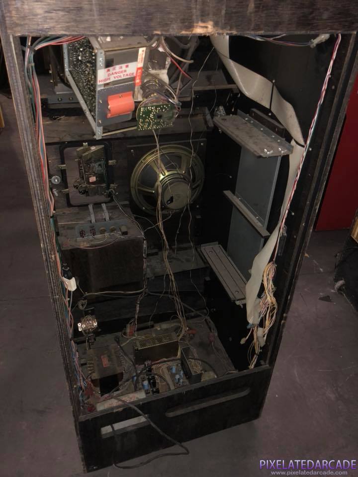 Turbo Photo: Turbo arcade cabinet - Inside