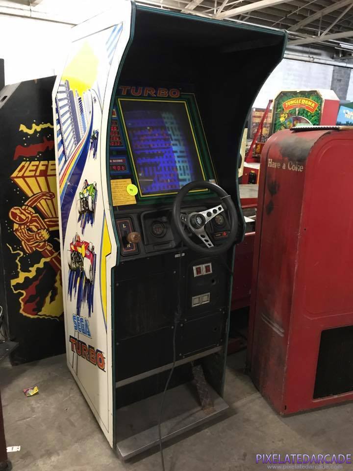 Turbo Photo: Turbo arcade cabinet