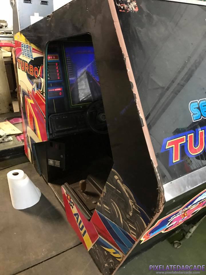 Turbo Photo: Turbo arcade cabinet cockpit version