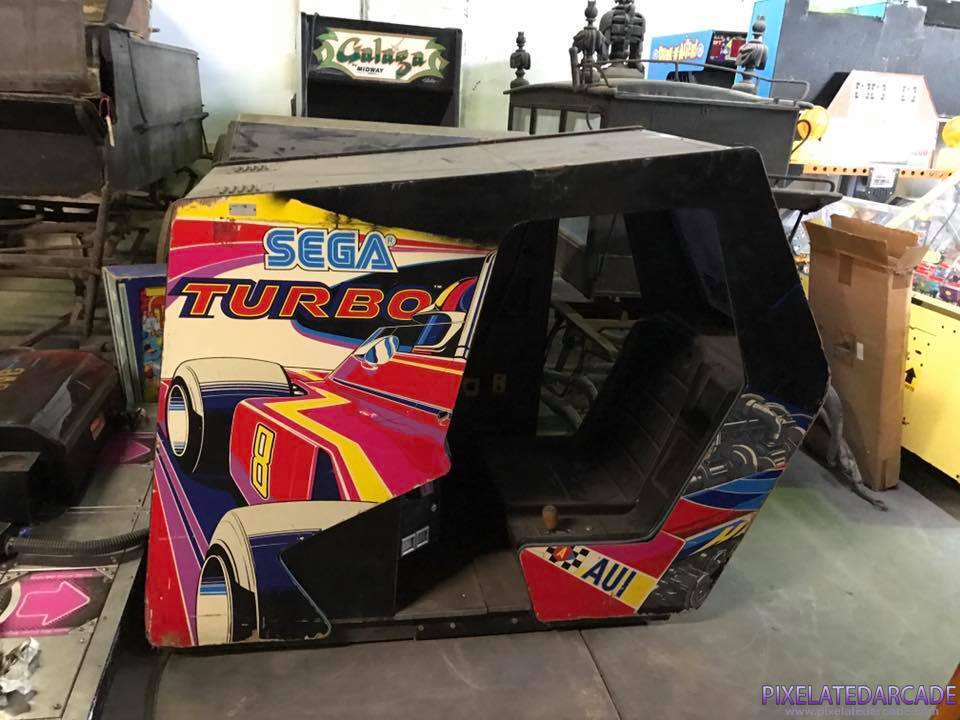 Turbo Photo: Turbo arcade cabinet cockpit version