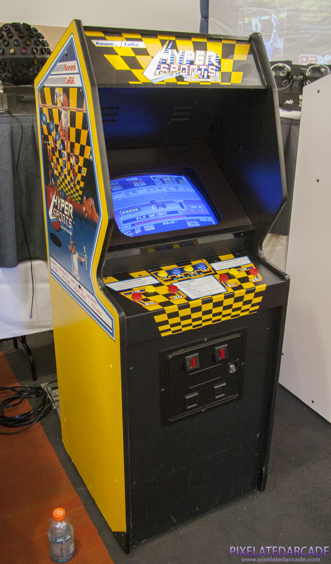 Hyper Sports Photo: Hyper Sports arcade cabinet
