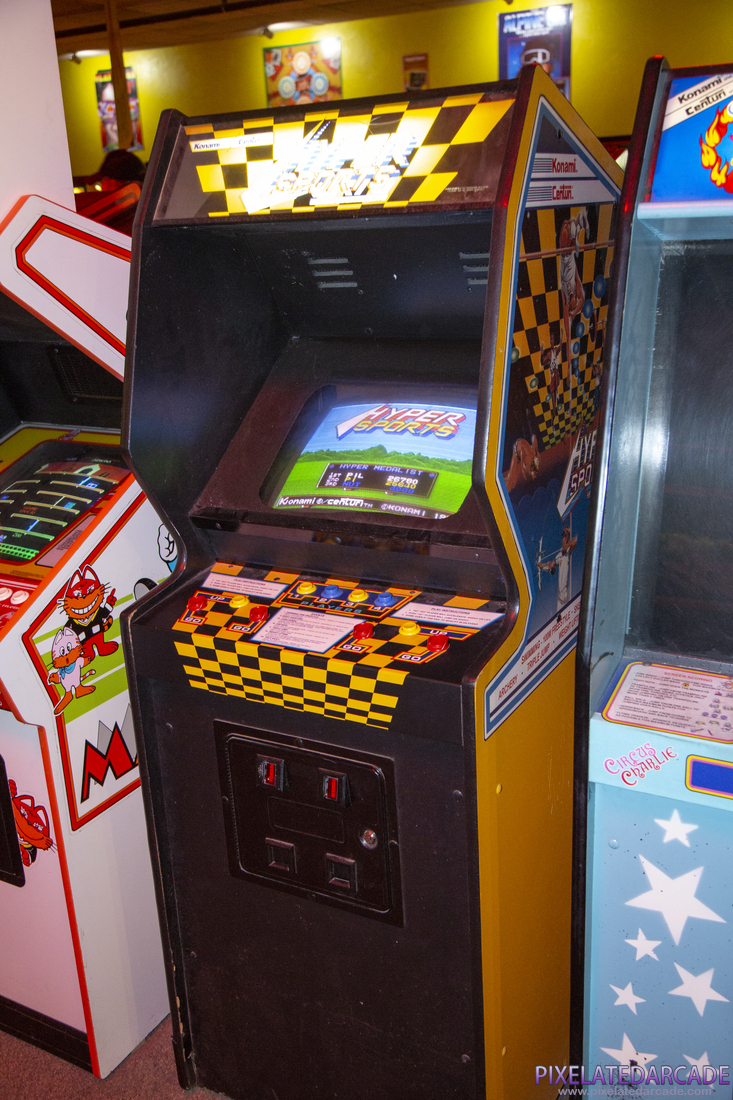 Hyper Sports Photo: Hyper Sports arcade cabinet
