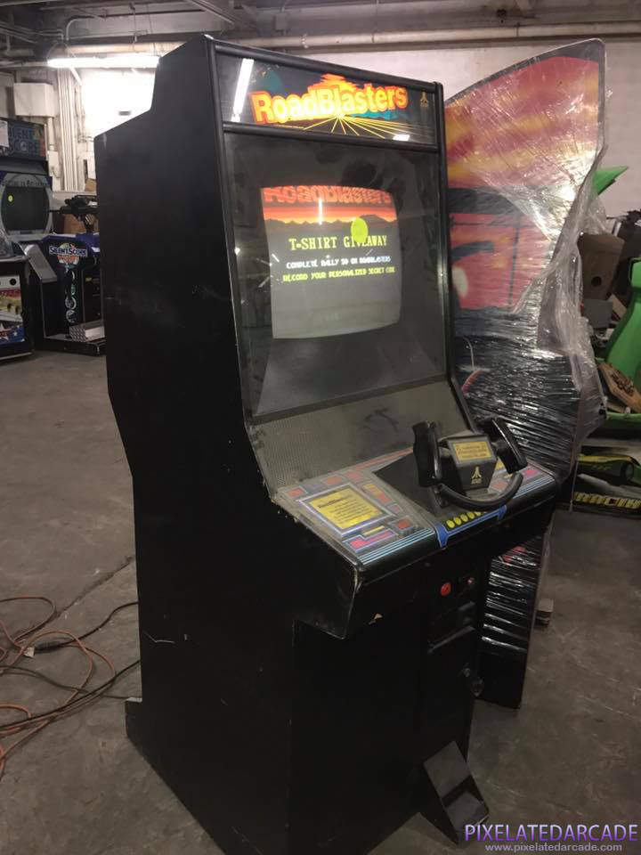 RoadBlasters Photo: RoadBlasters arcade cabinet