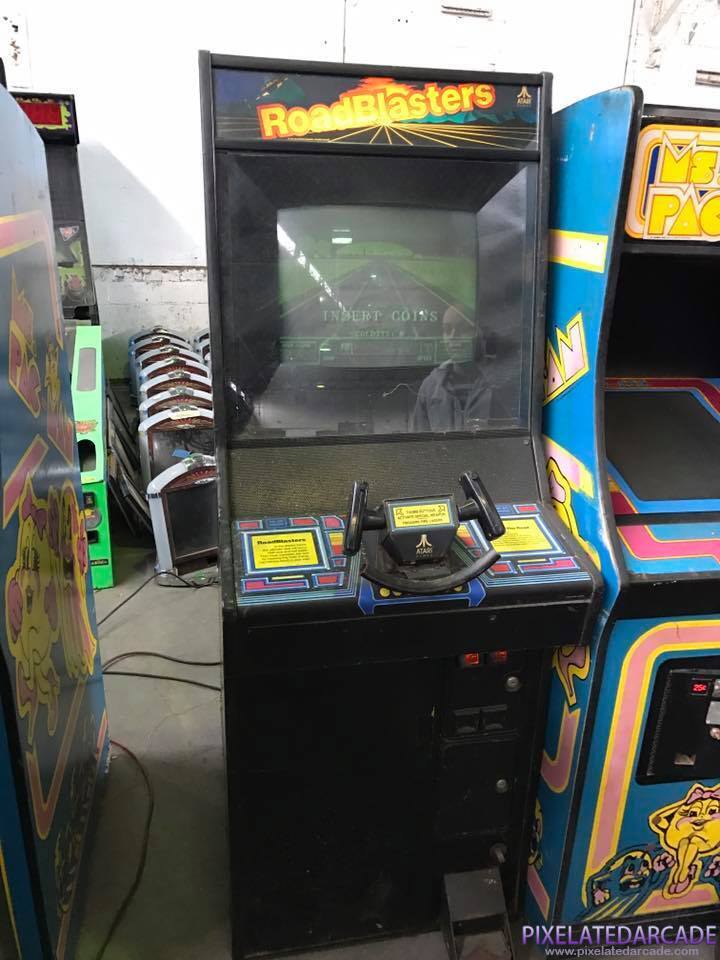 RoadBlasters Photo: RoadBlasters arcade cabinet
