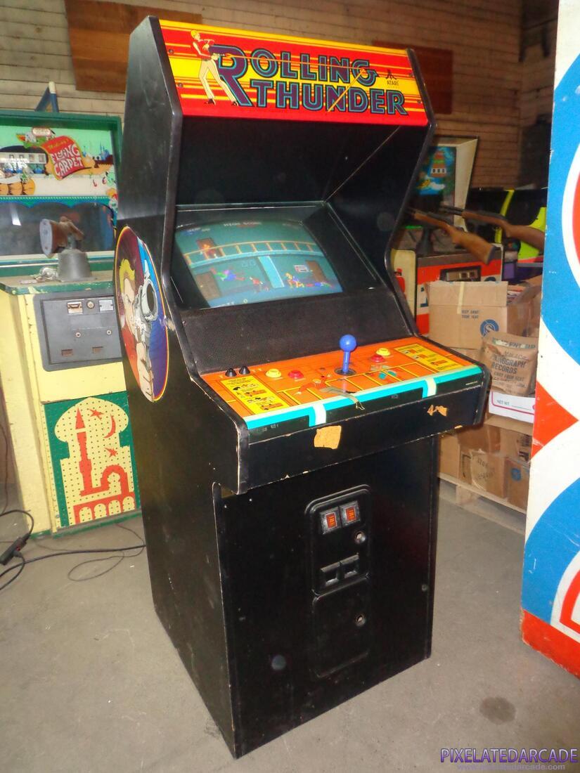 Rolling Thunder Photo: Rolling Thunder arcade cabinet