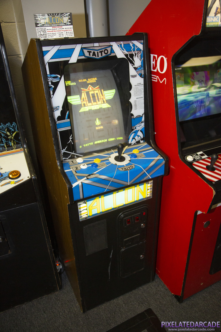 A.L.C.O.N. Photo: A.L.C.O.N. mini arcade cabinet