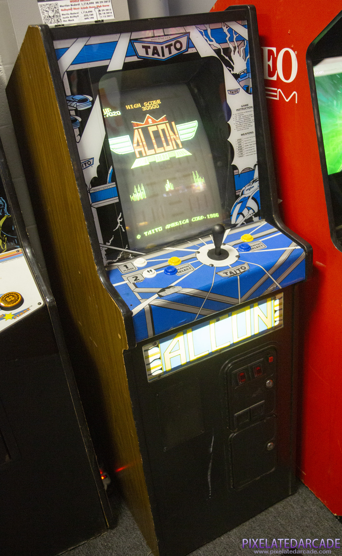 A.L.C.O.N. Photo: A.L.C.O.N. mini arcade cabinet