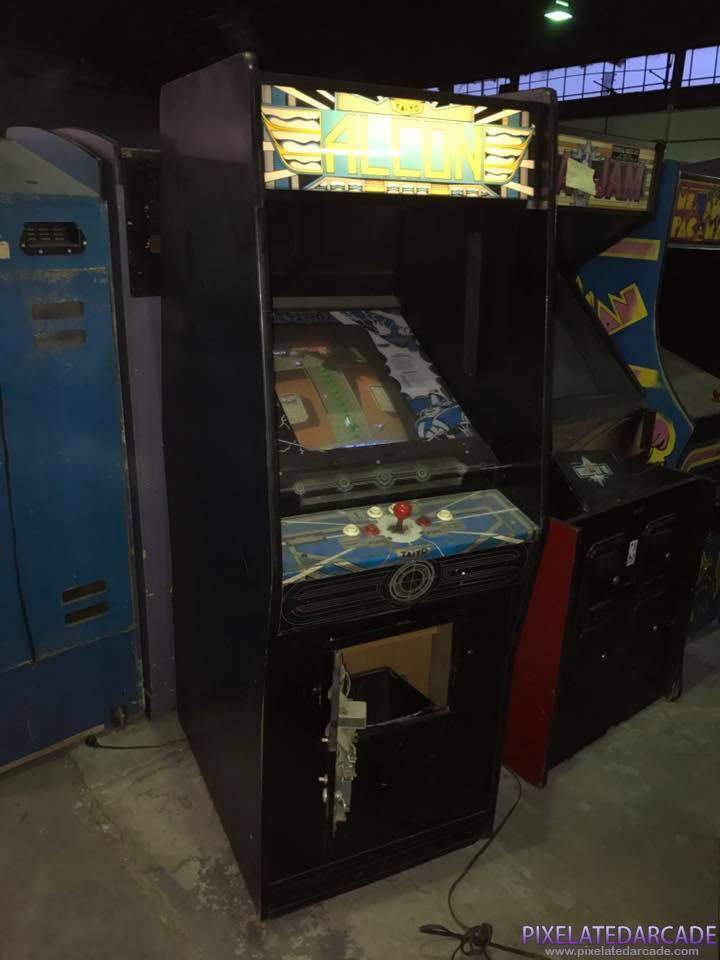 A.L.C.O.N. Photo: A.L.C.O.N. in Tron cabinet