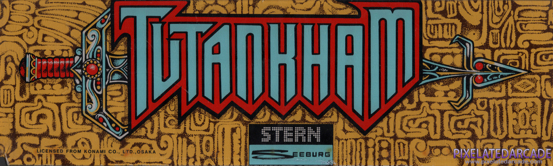 Tutankham Photo: Tutankham marquee scan