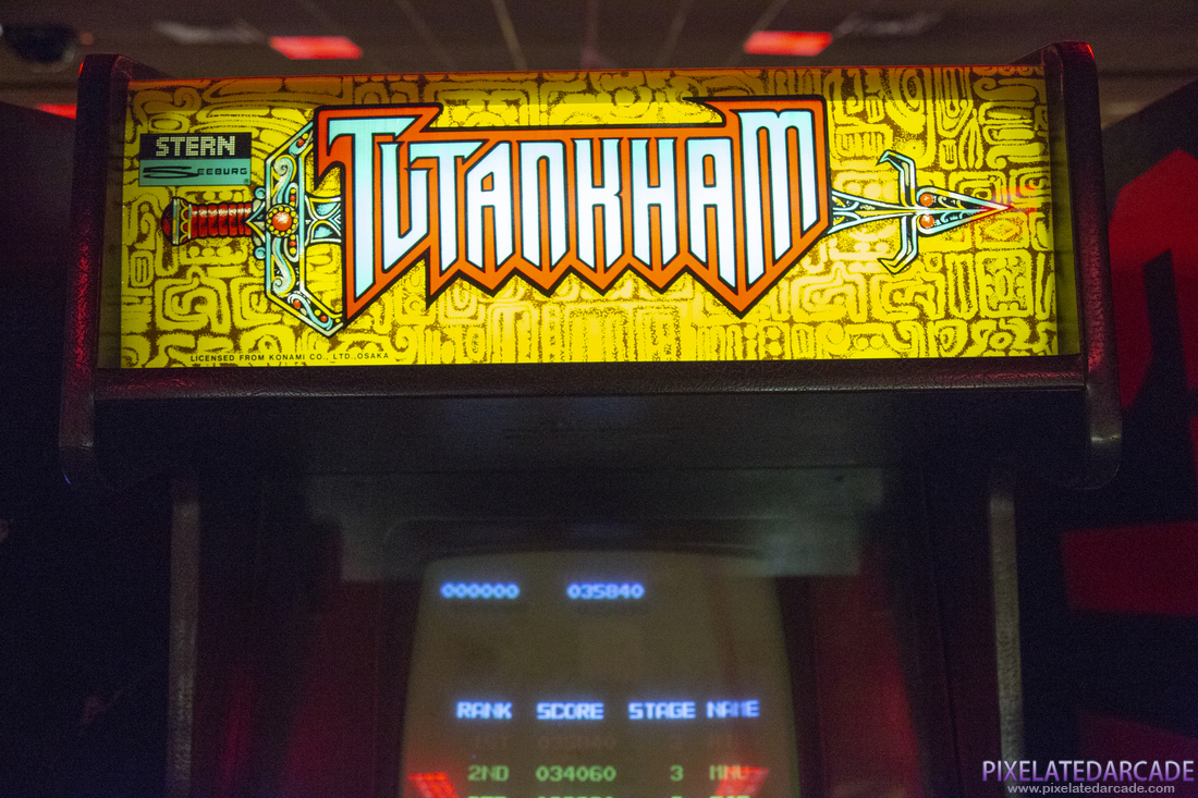 Tutankham Photo: Tutankham arcade cabinet - Marquee