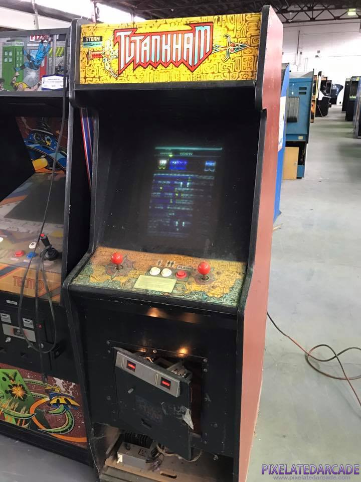 Tutankham Photo: Tutankham arcade cabinet