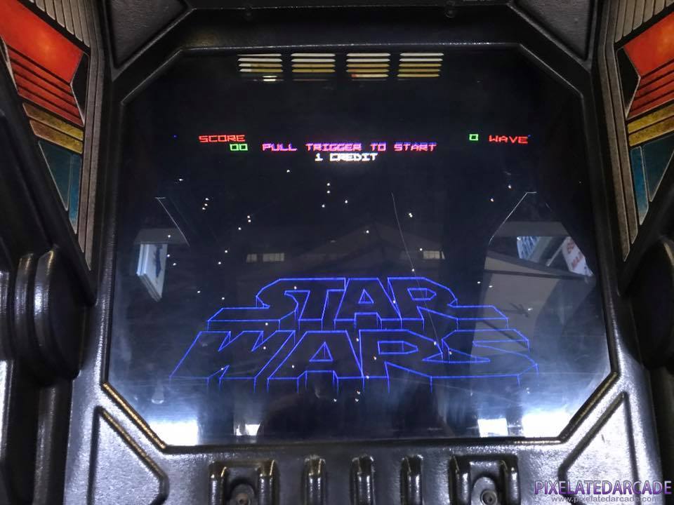 Star Wars Photo: Star Wars arcade cabinet - cockpit variation - Monitor