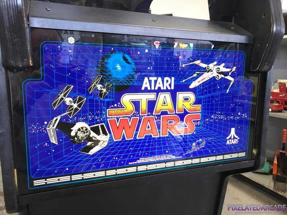 Star Wars Photo: Star Wars arcade cabinet - cockpit variation - Marquee