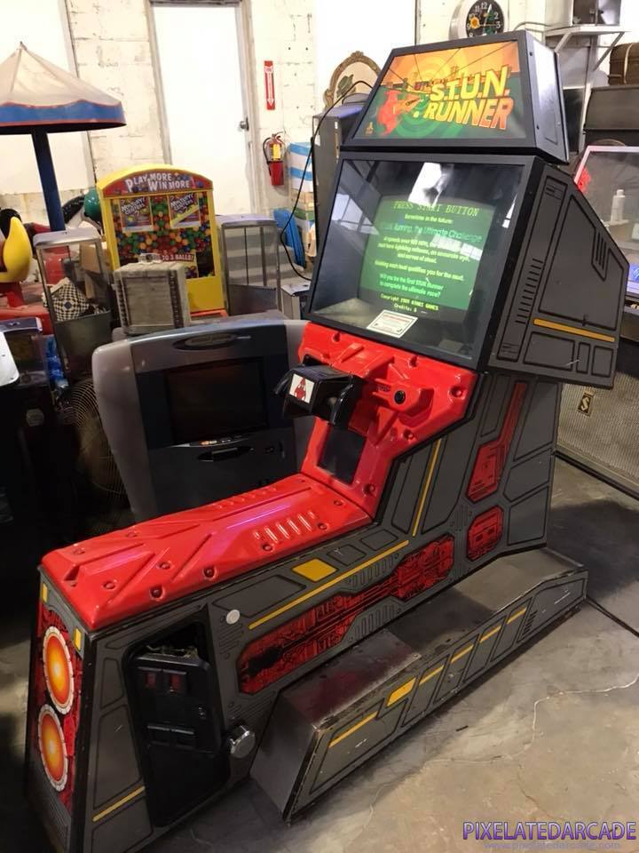 S.T.U.N. Runner Photo: S.T.U.N. Runner arcade cabinet