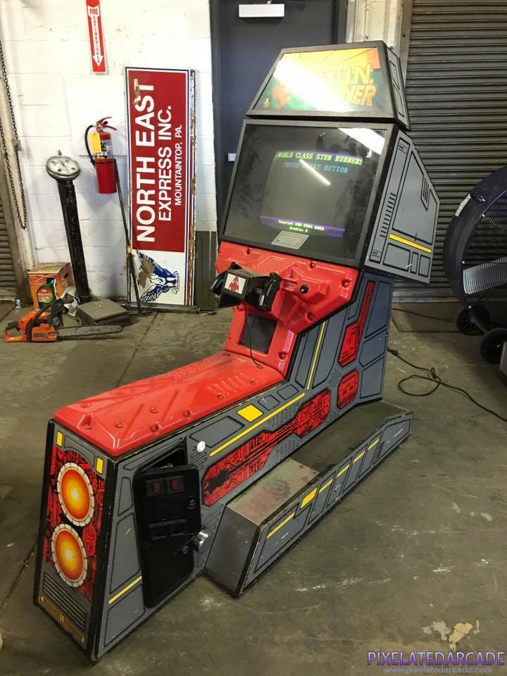 S.T.U.N. Runner Photo: S.T.U.N. Runner arcade cabinet