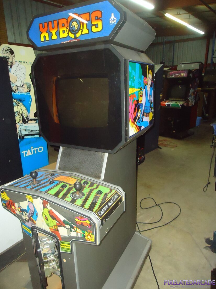 Xybots Photo: Xybots arcade cabinet